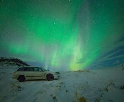 Deutschland im magischen Licht: Ein atemberaubender Anblick der Polarlichter im Norden des Landeswordpress,deutschland,magischeslicht,polarlichter,norden